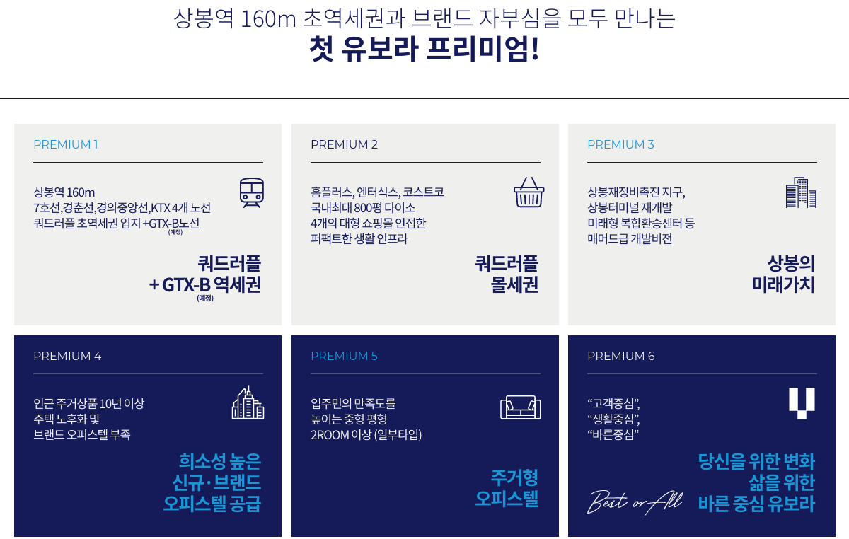 상봉역 유보라모델하우스