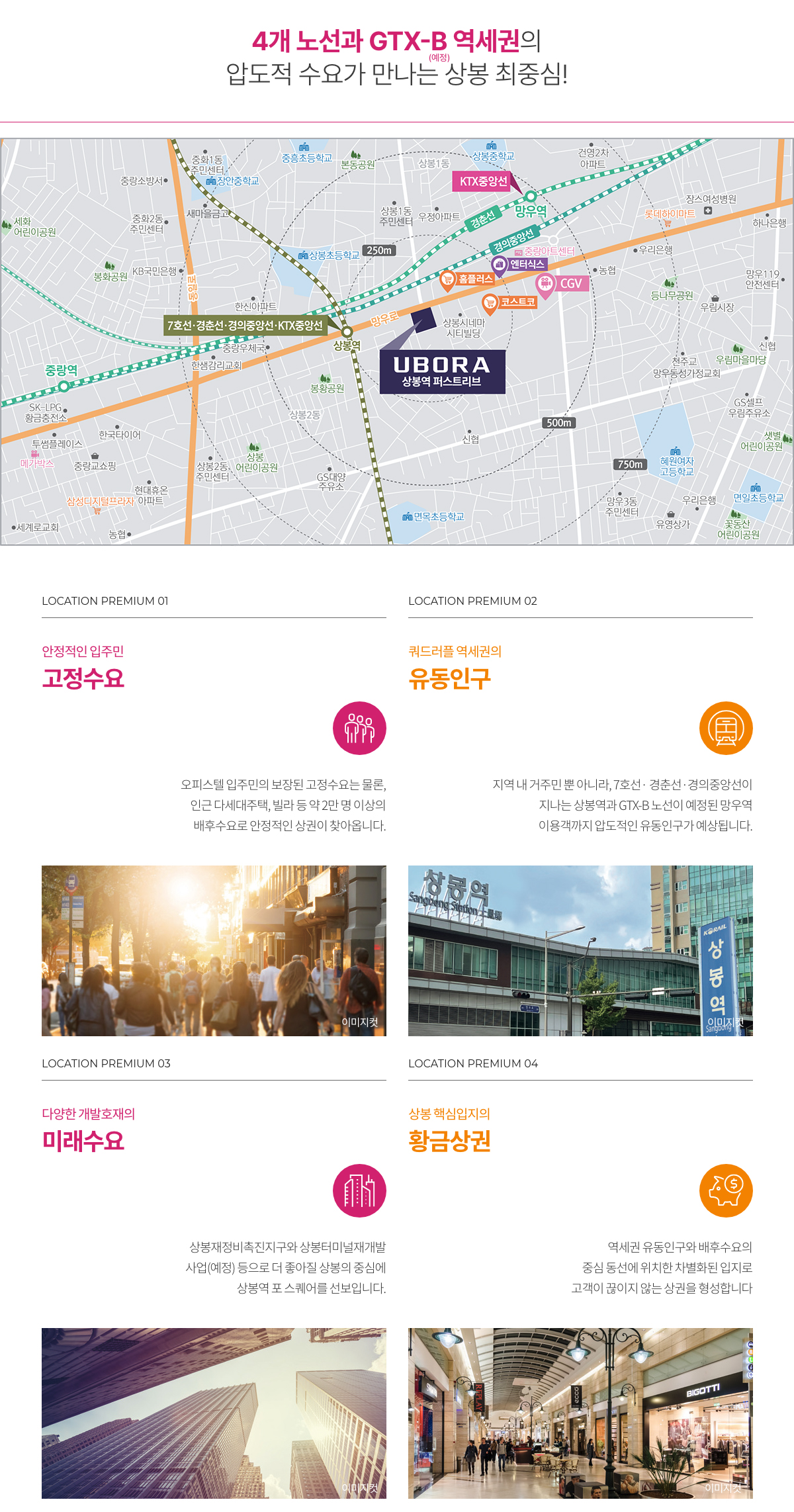 상봉역 유보라모델하우스